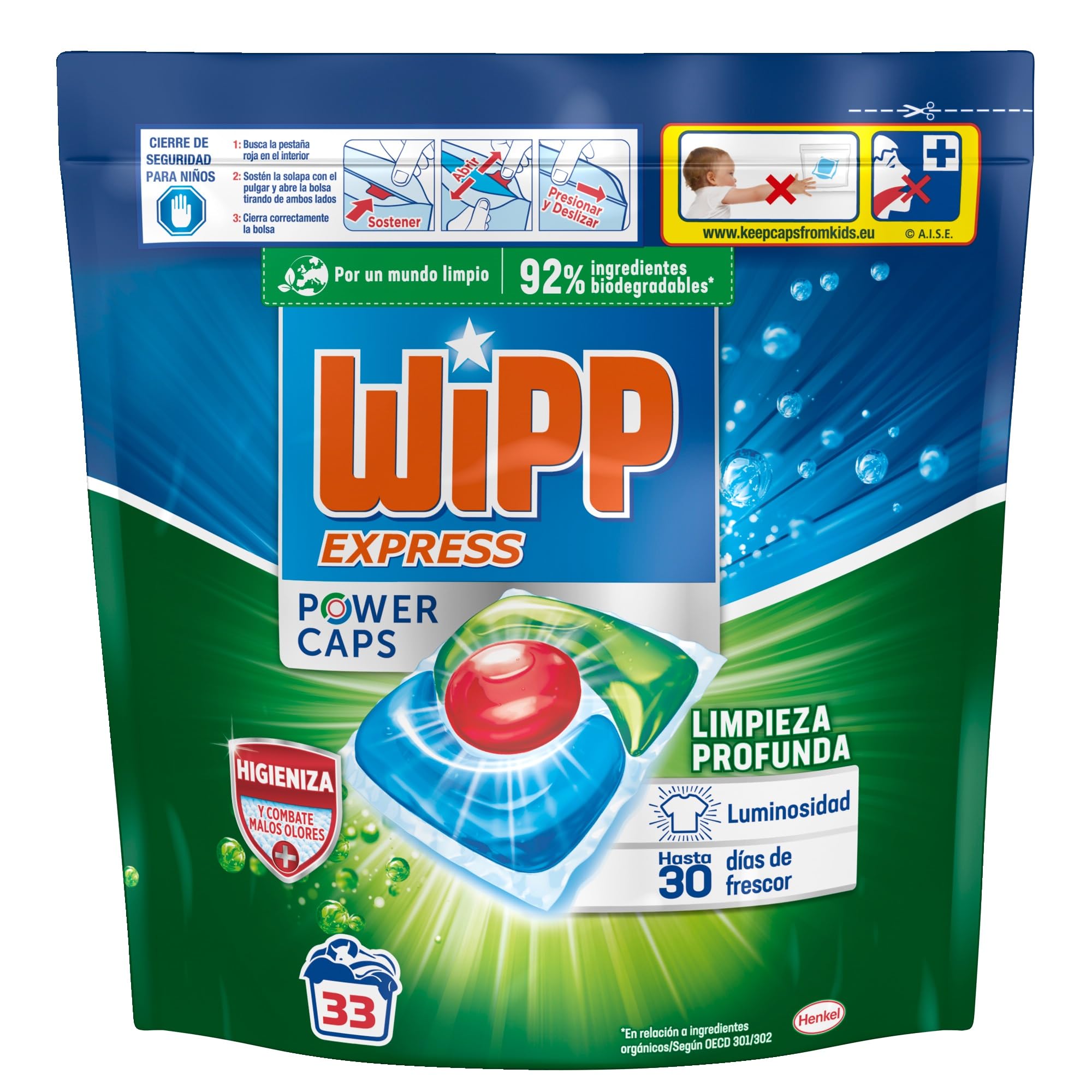 Detergente Capsulas Wipp Express Lavados Solquigal